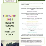 February Holiday Scheme