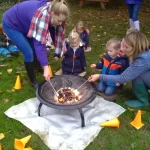 Fire Lessons at Forest School